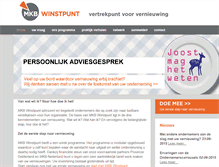Tablet Screenshot of mkbwinstpunt.nl